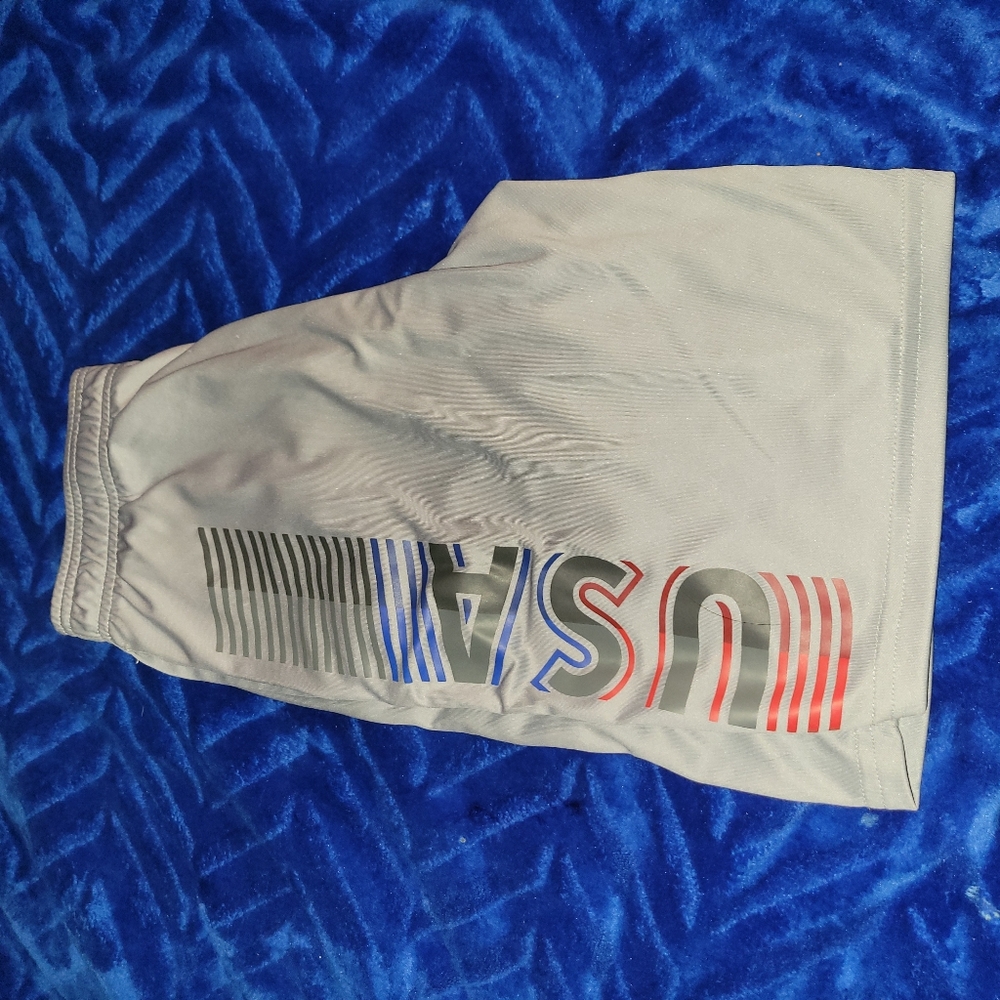 UA youth shorts- size lg